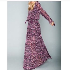 Show Me your Mumu Juliet maxi in Jewel of the Nile